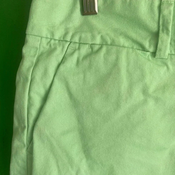 Mint Green Khaki Shorts Size 4 LOFT EUC! - Picture 2 of 4